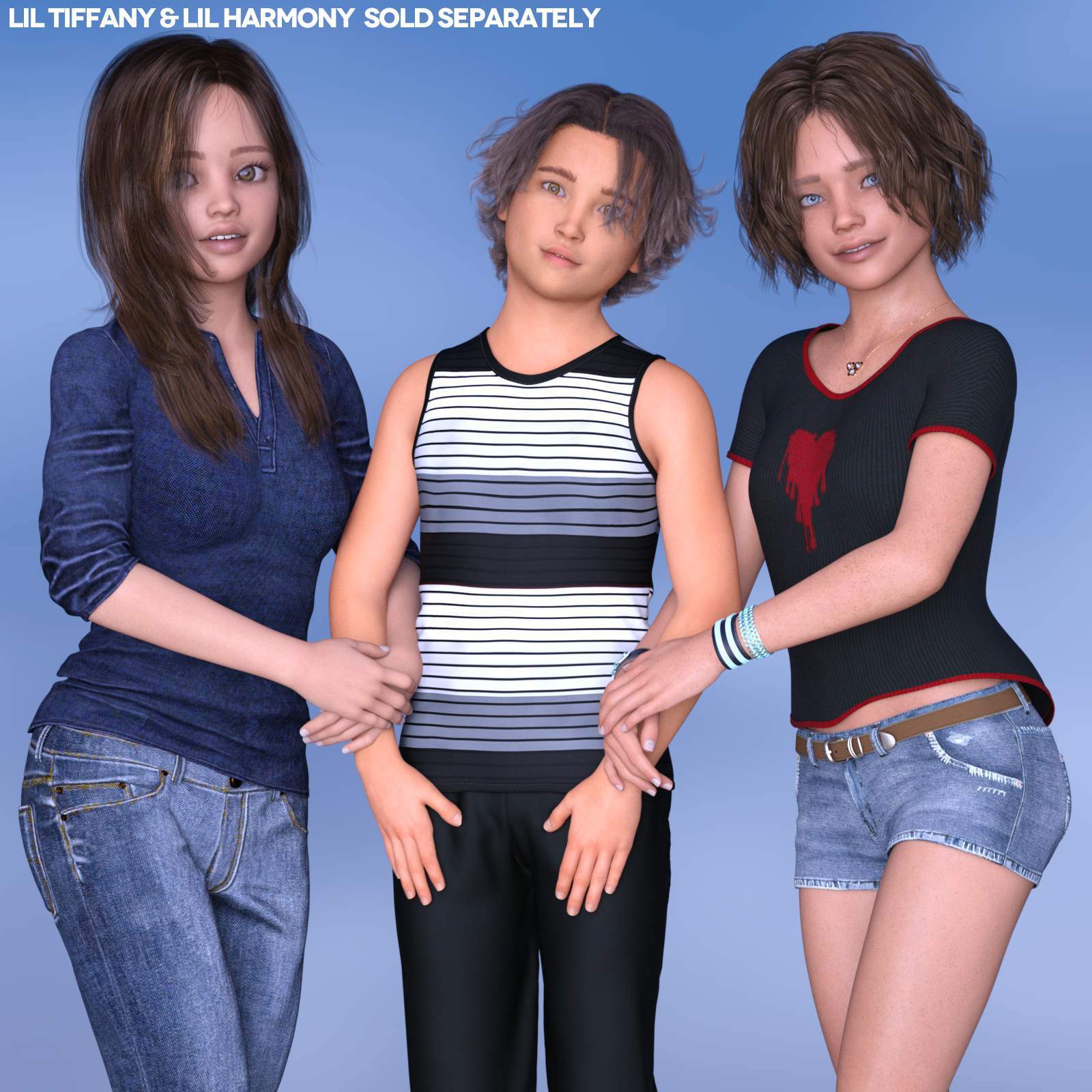 Lil Luke for Genesis 3 Males by N/A