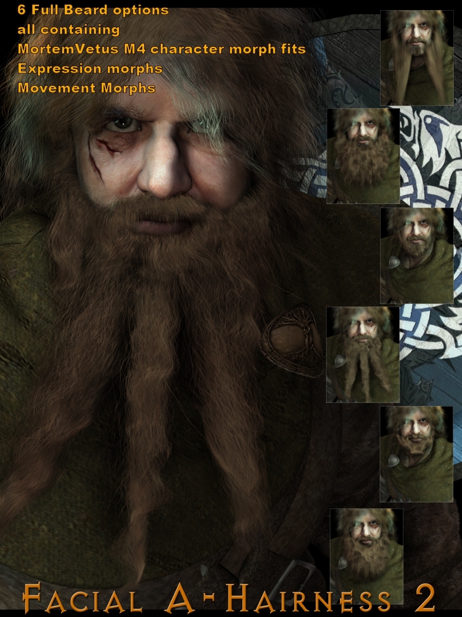 Facial A-Hairness 2 by N/A
