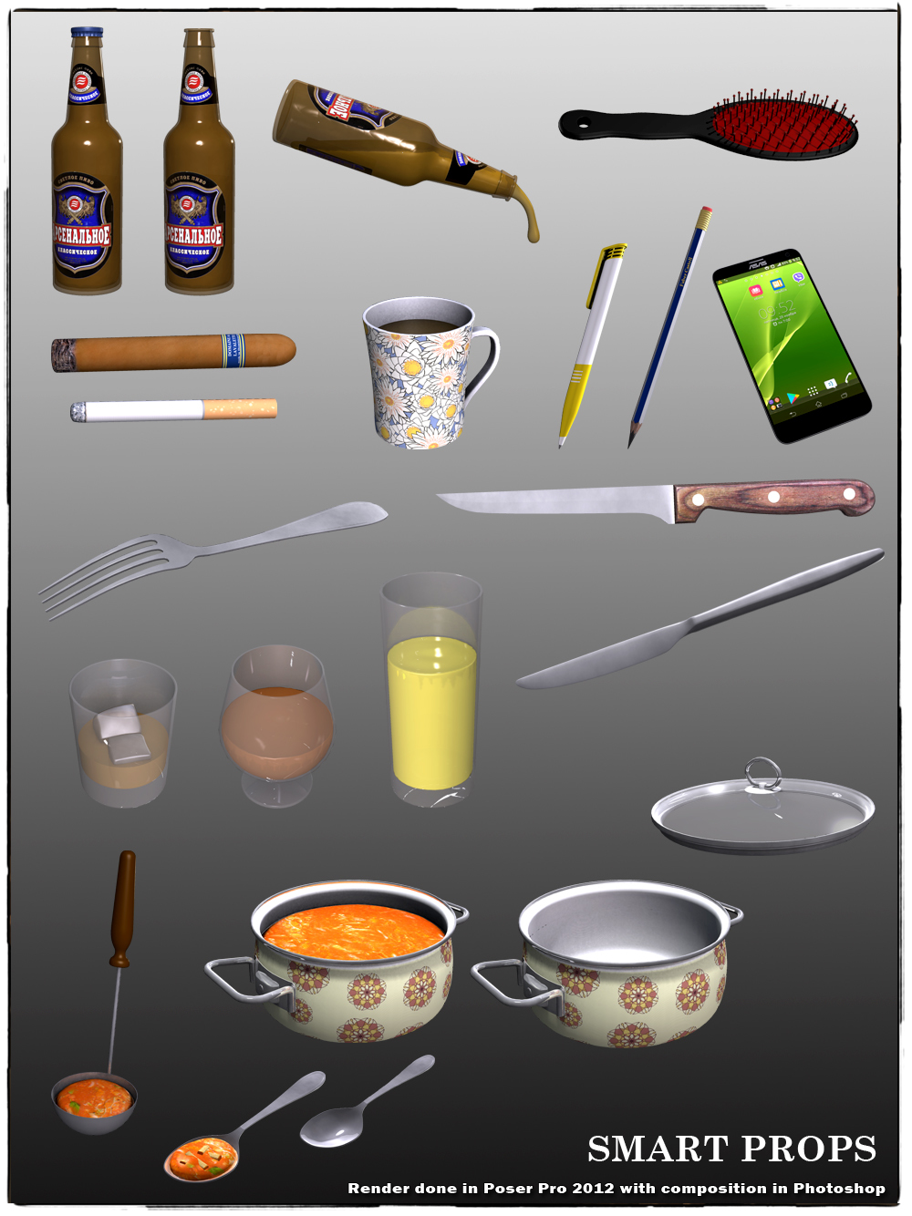 STZ Everyday smart props M4 G3M G8M by N/A