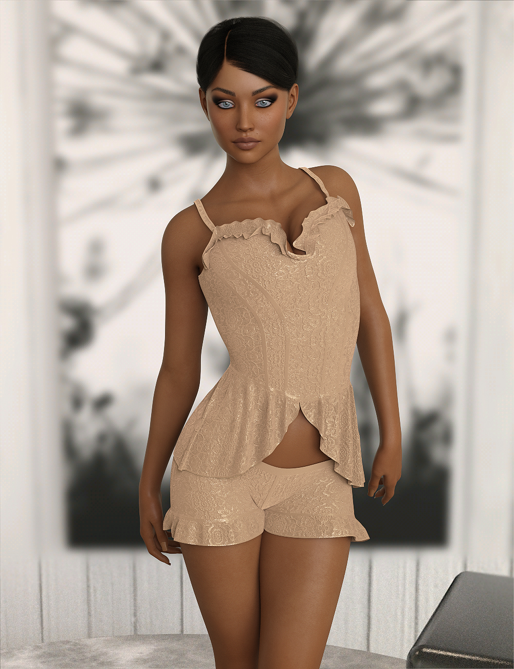 InStyle - JMR dForce Dream Angel DA Corset Set for G8F by N/A