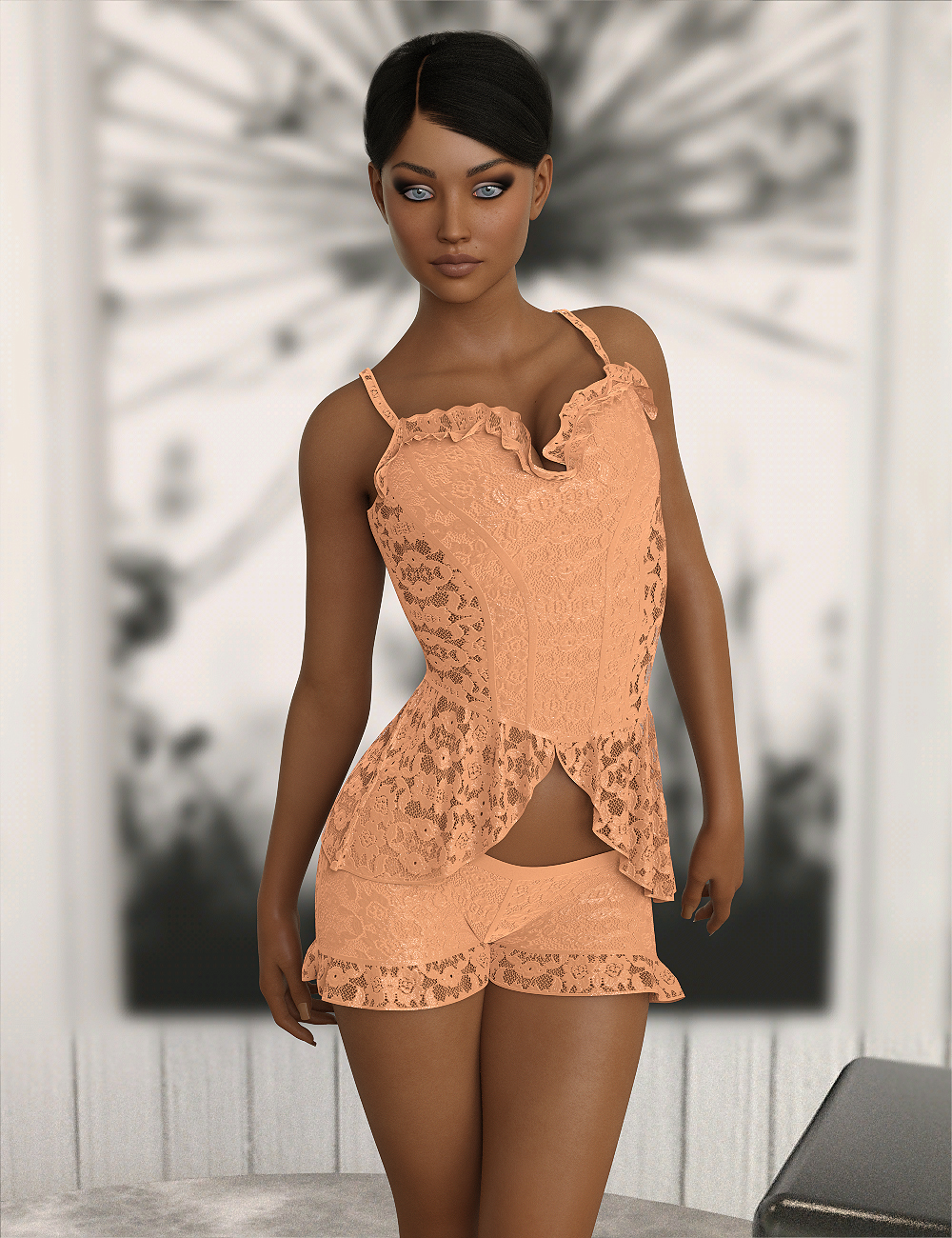 InStyle - JMR dForce Dream Angel DA Corset Set for G8F by N/A