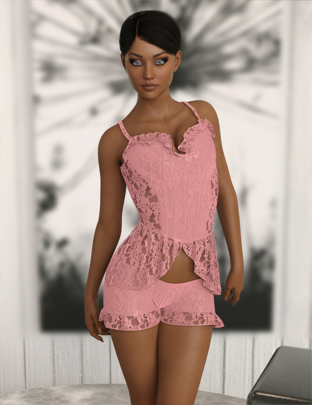 InStyle - JMR dForce Dream Angel DA Corset Set for G8F by N/A