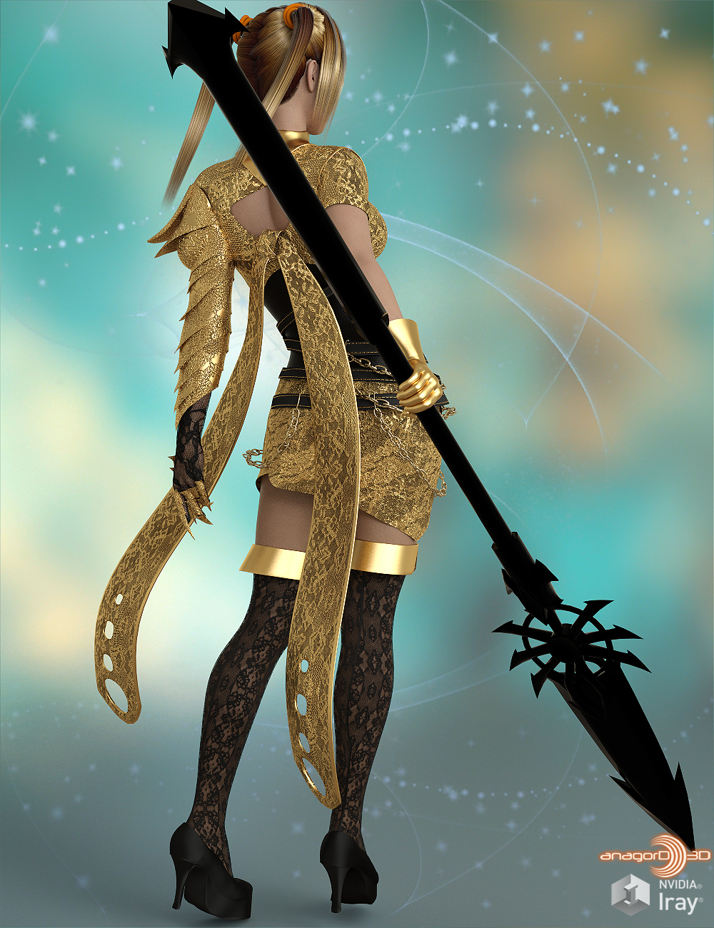 BLACKHAT - Kaiya outfit for g3f g8f by N/A