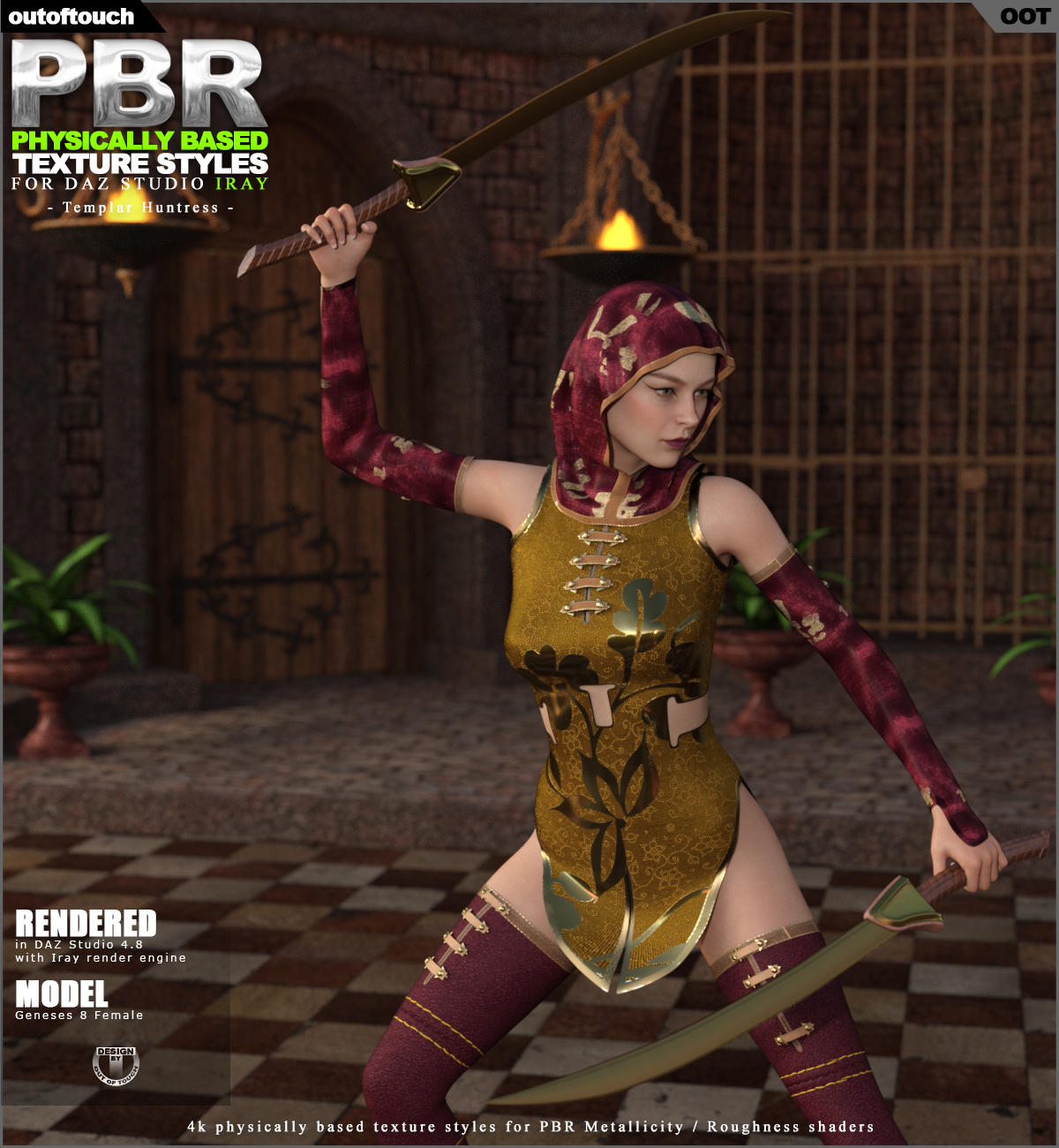 OOT PBR Texture Styles for Templar Huntress by N/A
