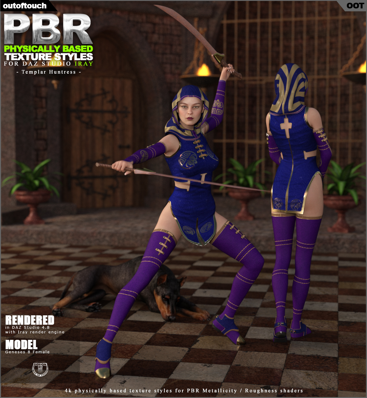 OOT PBR Texture Styles for Templar Huntress by N/A