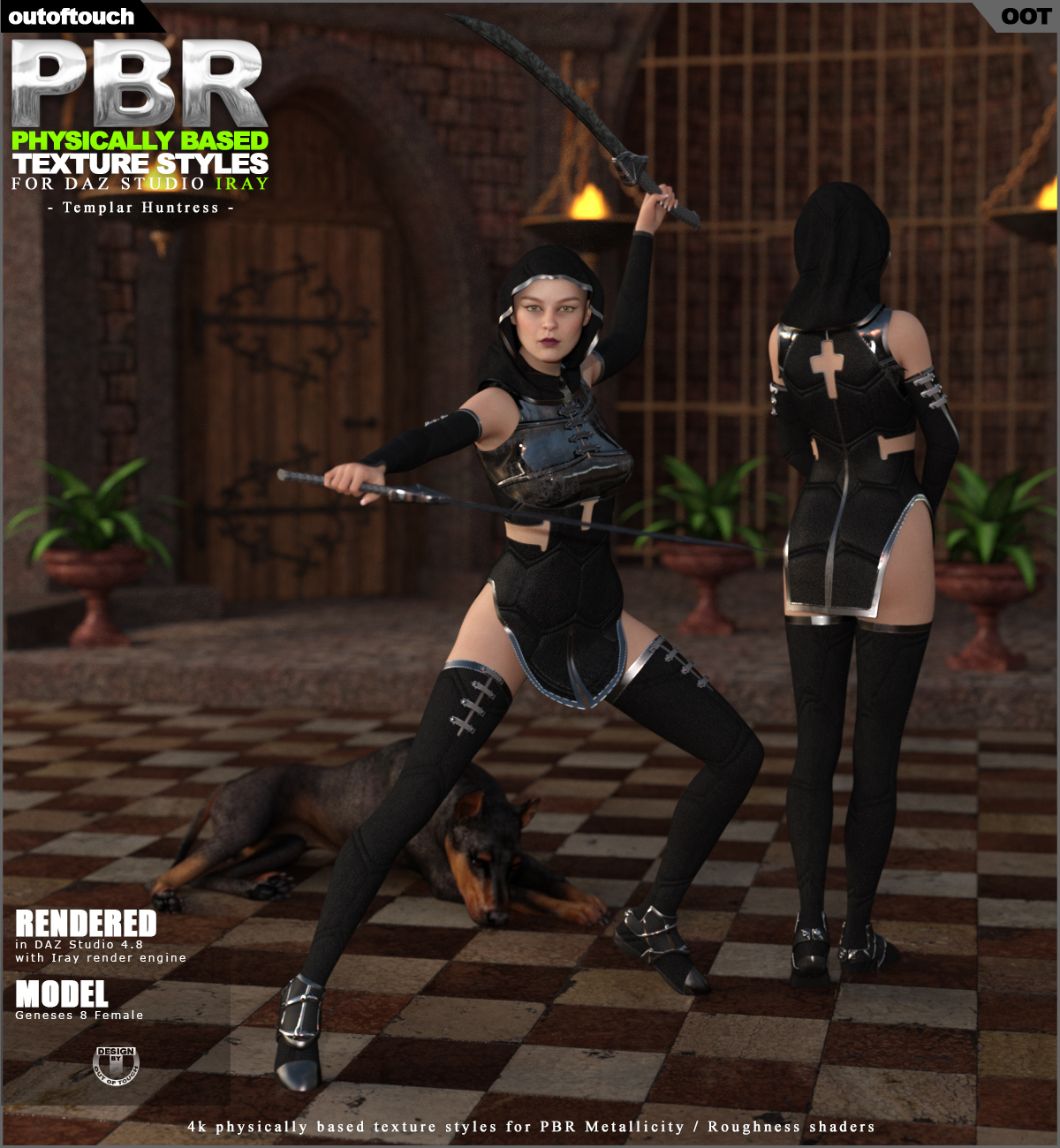 OOT PBR Texture Styles for Templar Huntress by N/A