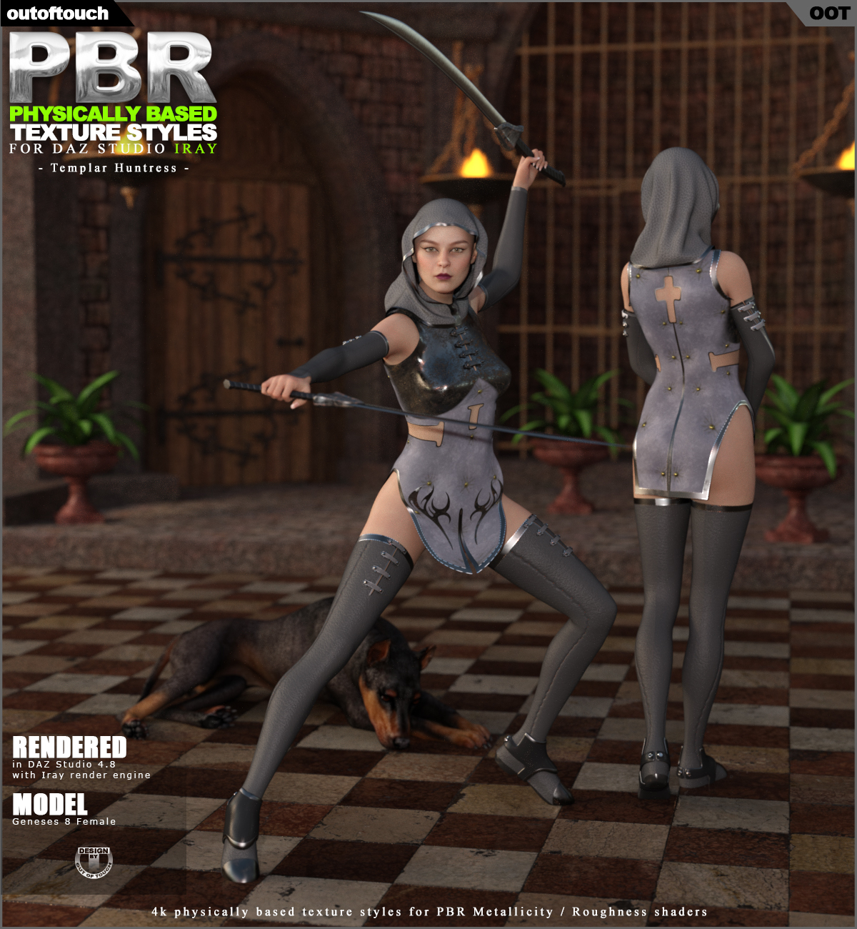 OOT PBR Texture Styles for Templar Huntress by N/A