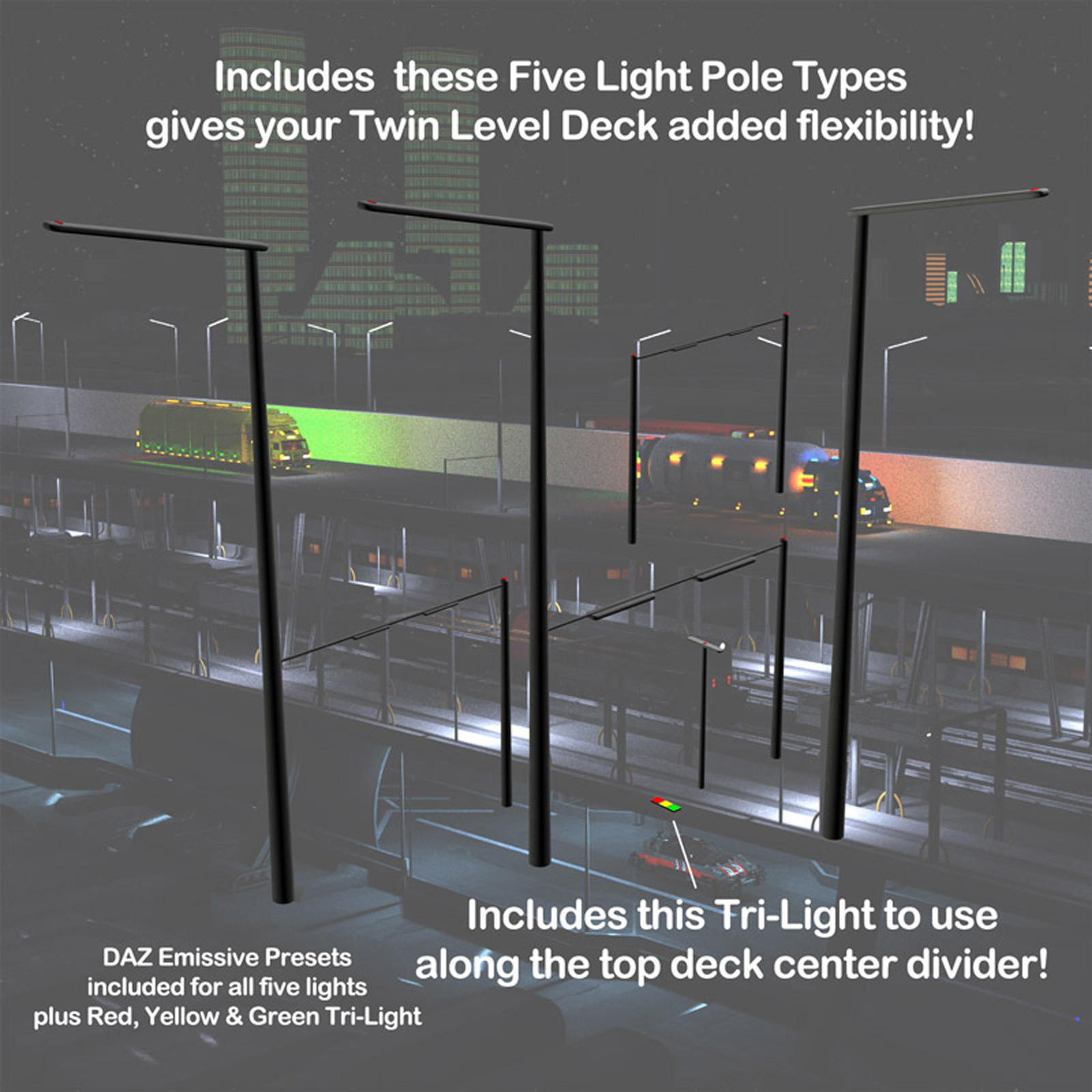 AtoZ Geeble Elevated Twin Deck I v1 by N/A