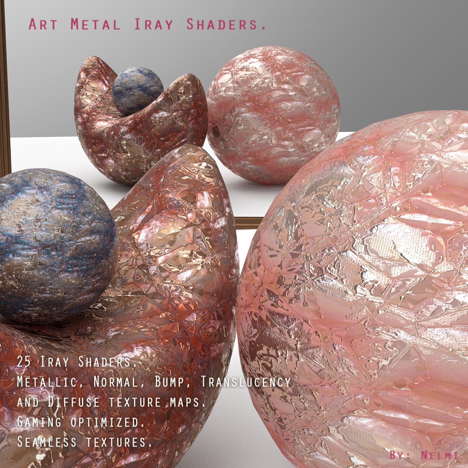 Art Metal Iray Shaders by N/A