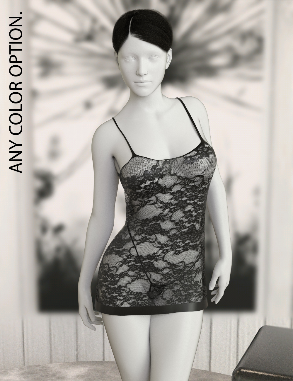 InStyle - dForce Little Black Minx for Genesis 8 Females by N/A