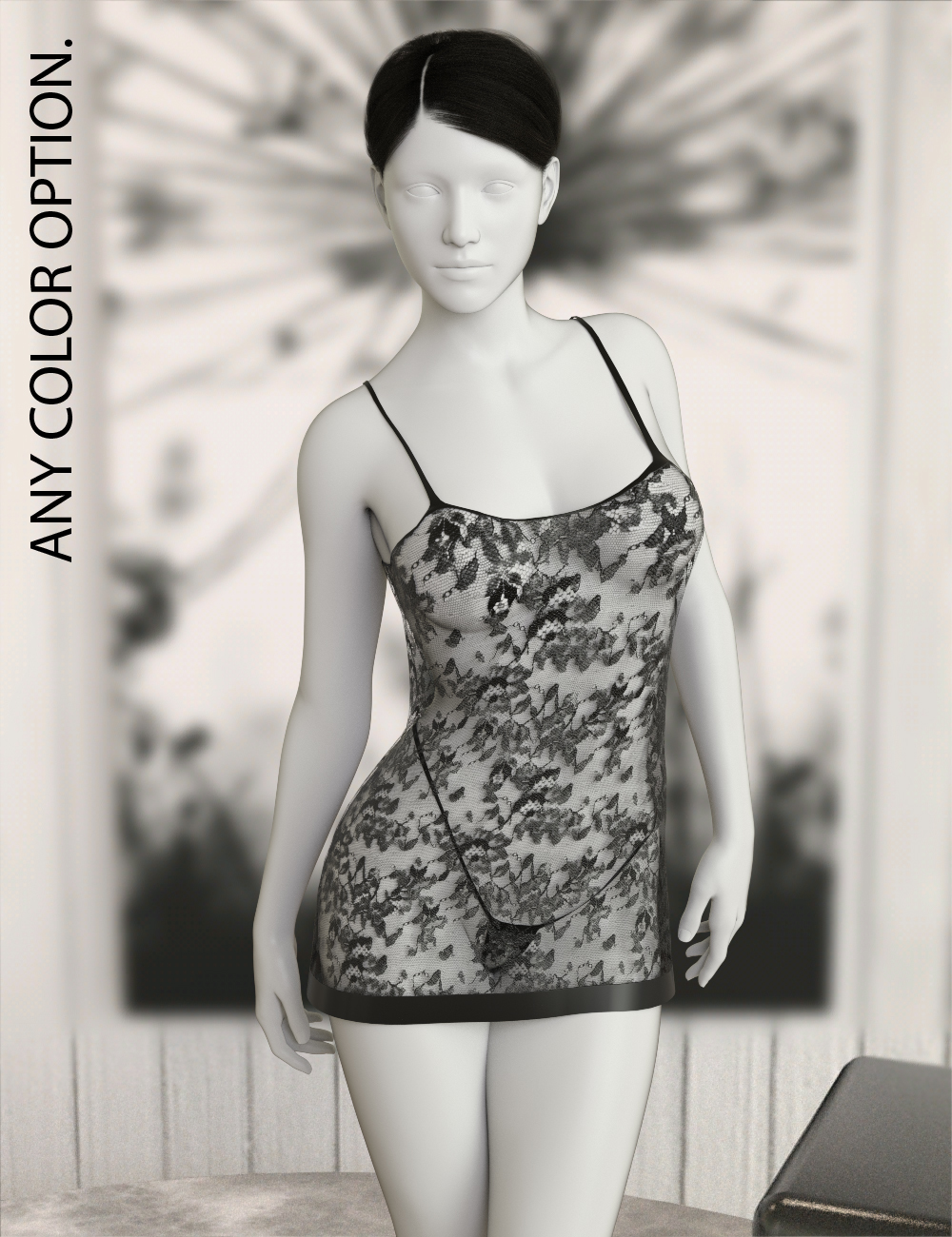 InStyle - dForce Little Black Minx for Genesis 8 Females by N/A