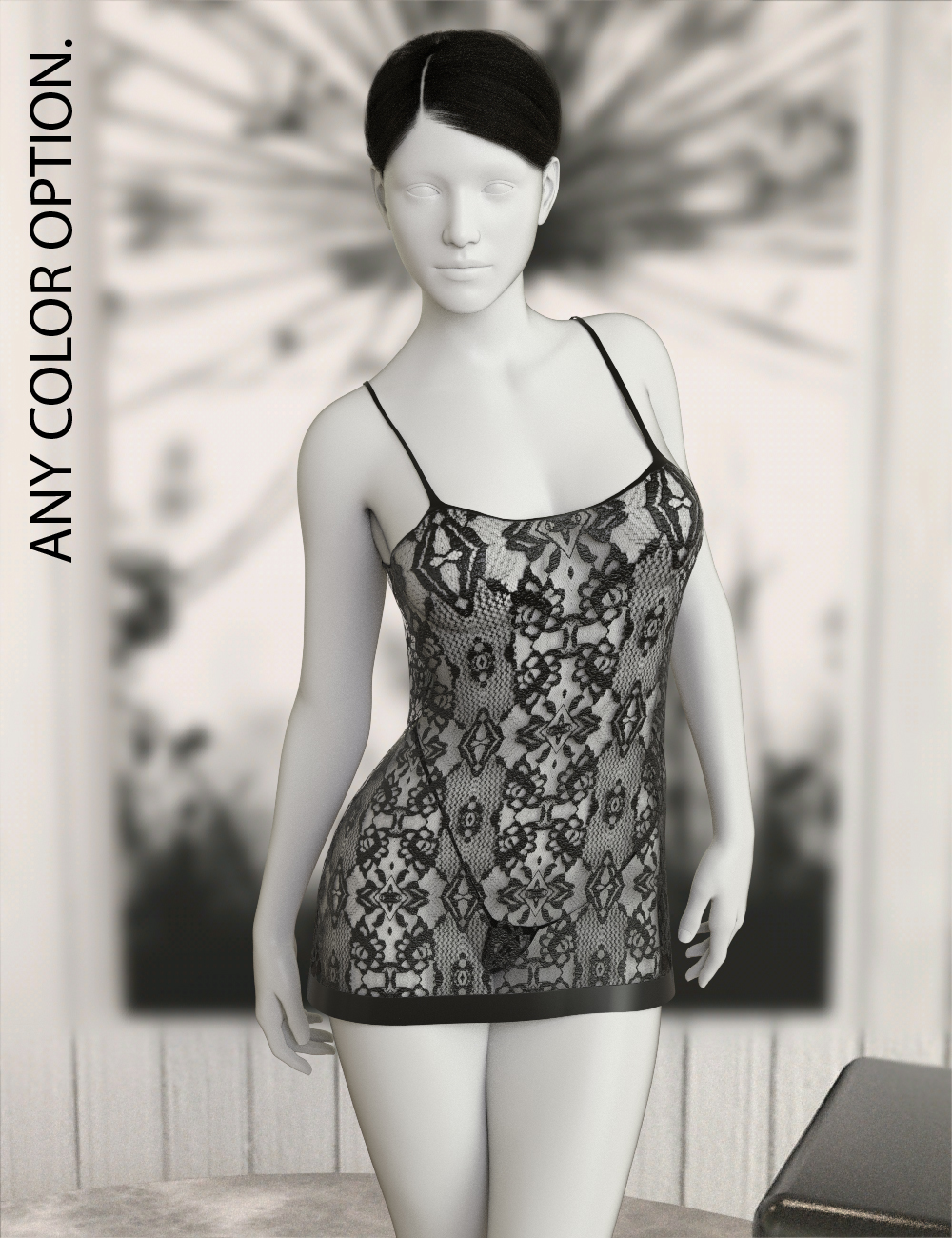 InStyle - dForce Little Black Minx for Genesis 8 Females by N/A