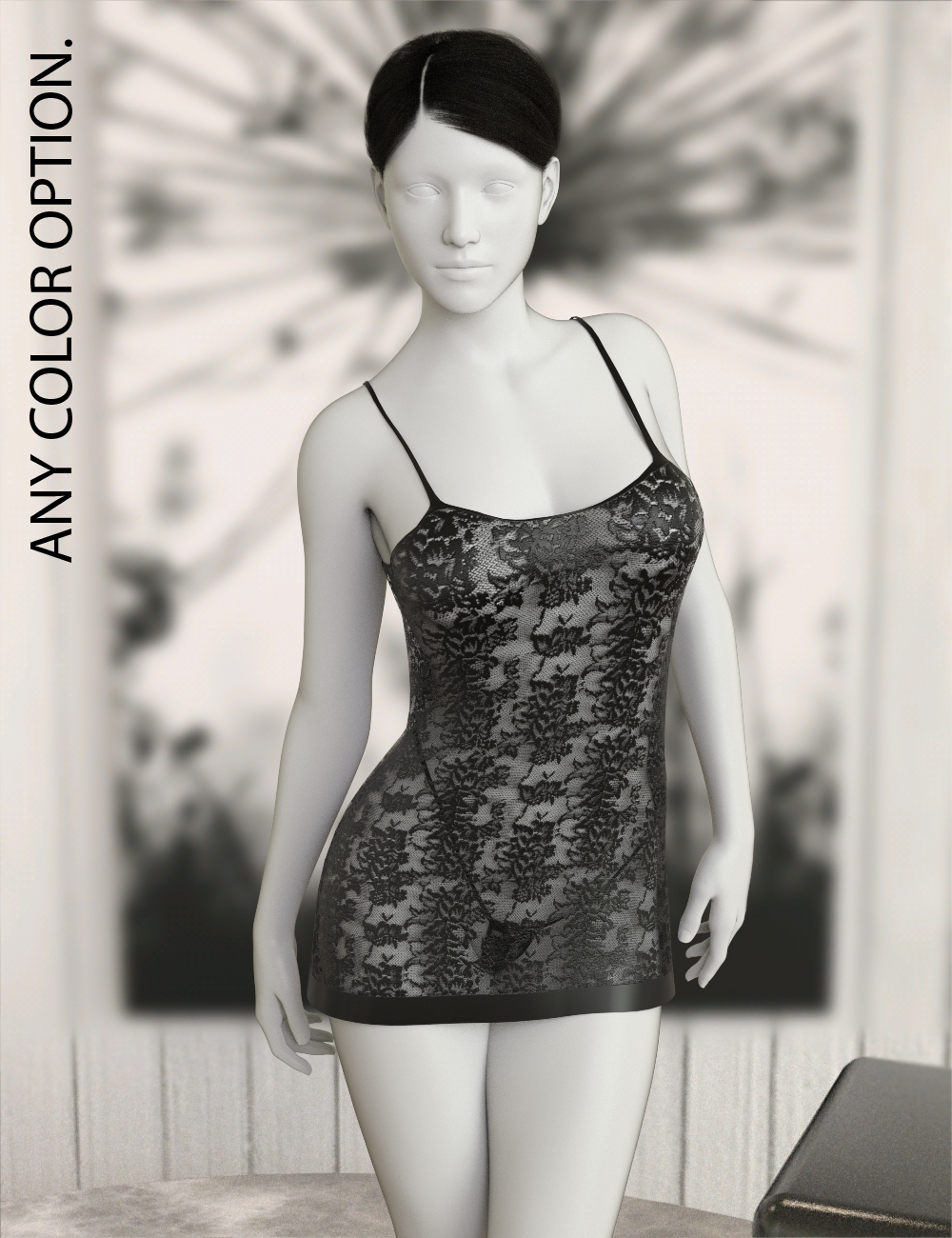 InStyle - dForce Little Black Minx for Genesis 8 Females by N/A