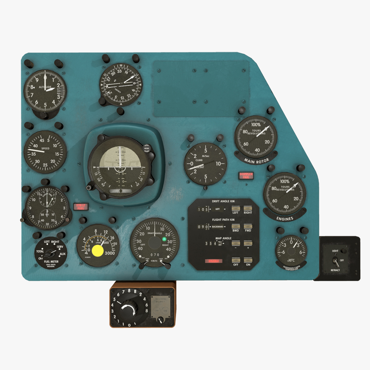 Mi-8MT Mi-17MT Right Panels Board English - Extended LIcense by N/A
