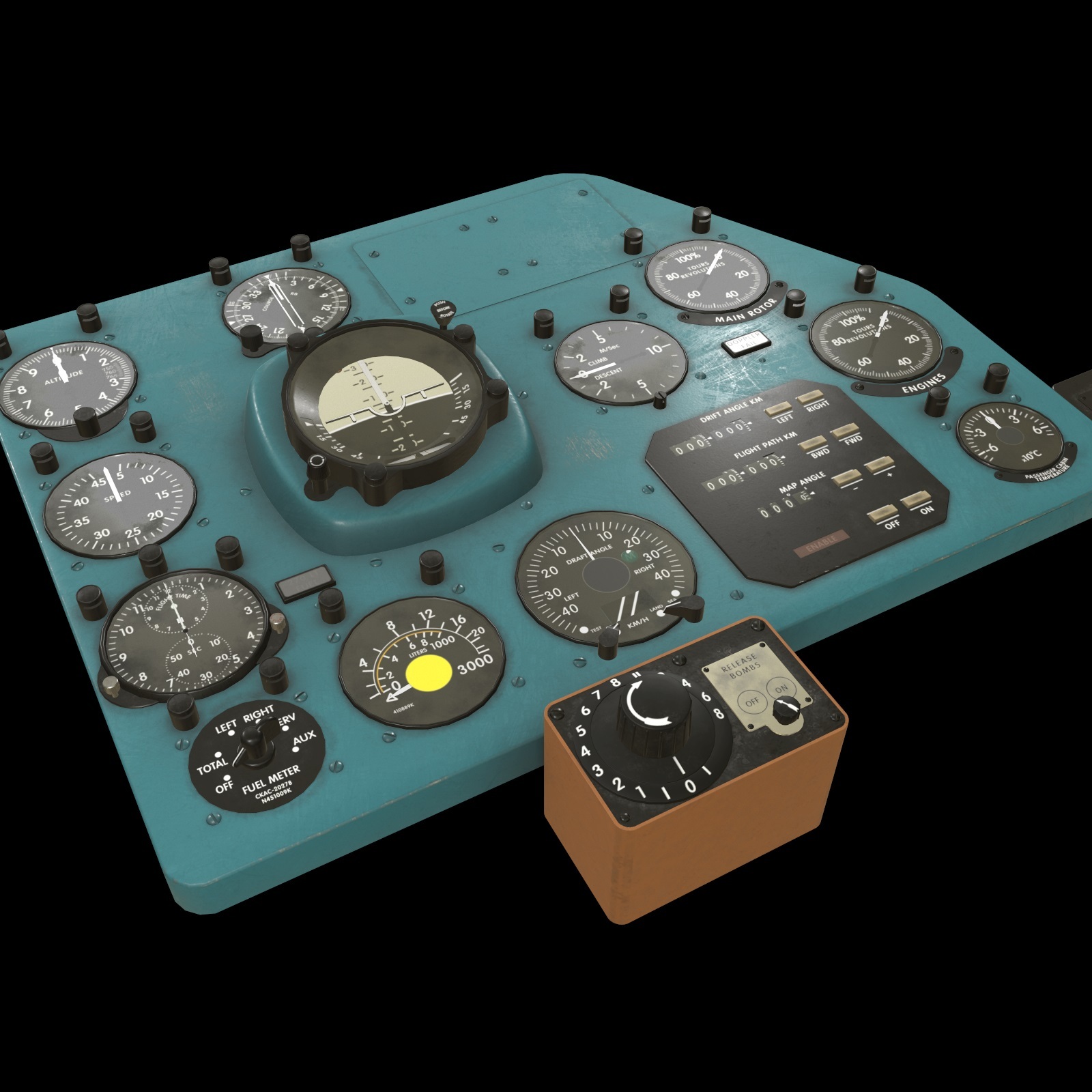 Mi-8MT Mi-17MT Right Panels Board English - Extended LIcense by N/A