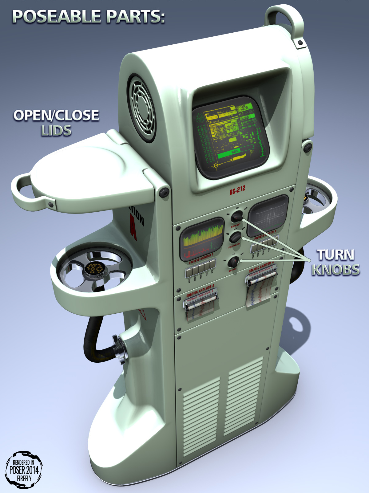 Brain Copy Machine for Poser and DS by N/A