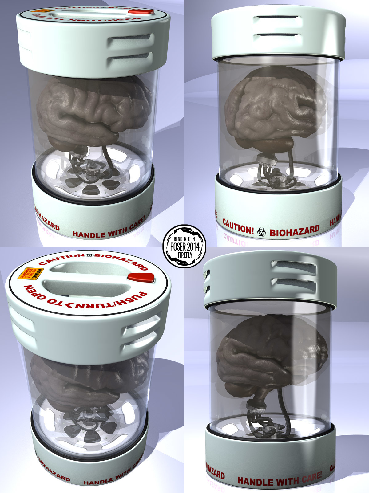 Brain Copy Machine for Poser and DS by N/A