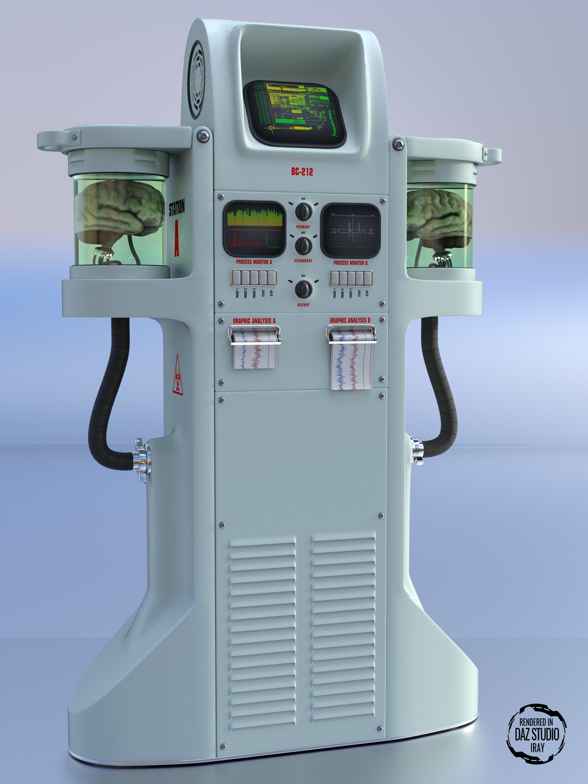 Brain Copy Machine for Poser and DS by N/A