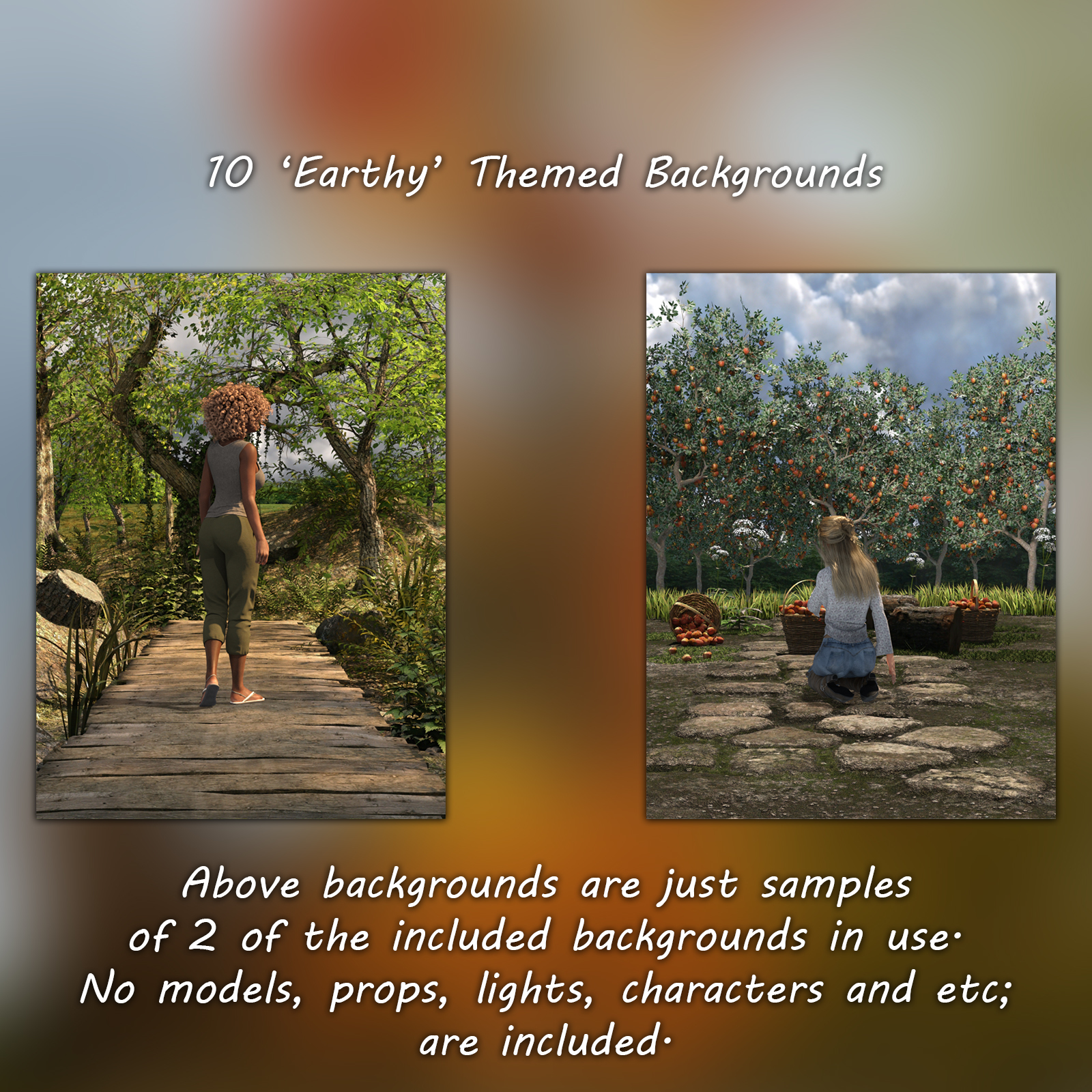 FB Earthy Variety Background Images by N/A
