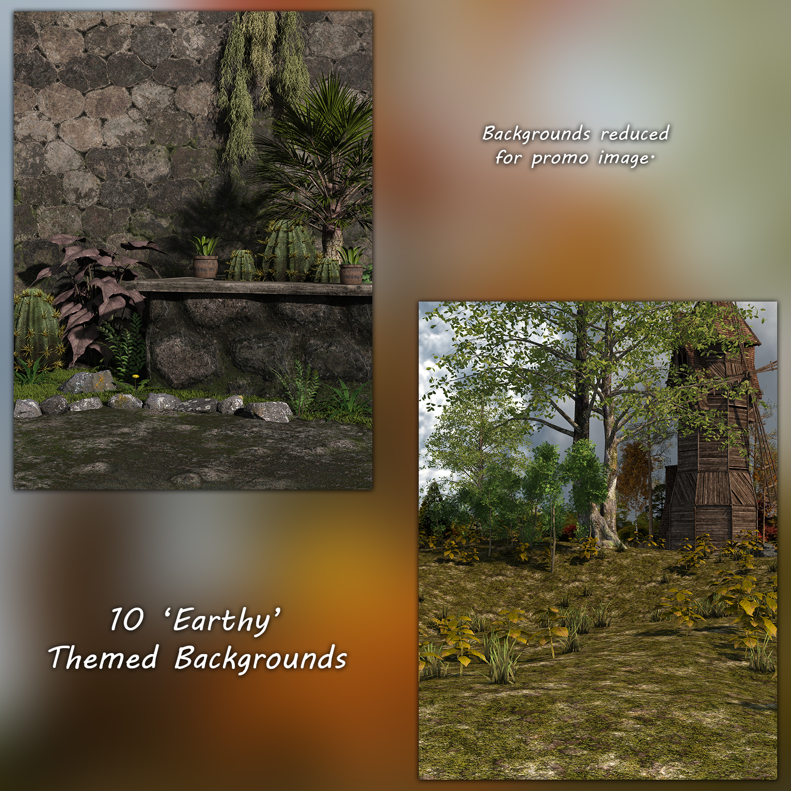 FB Earthy Variety Background Images by N/A