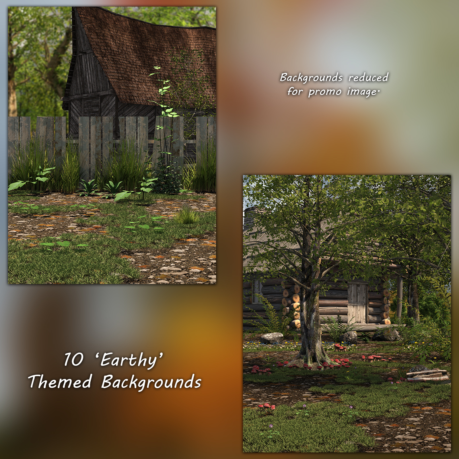 FB Earthy Variety Background Images by N/A