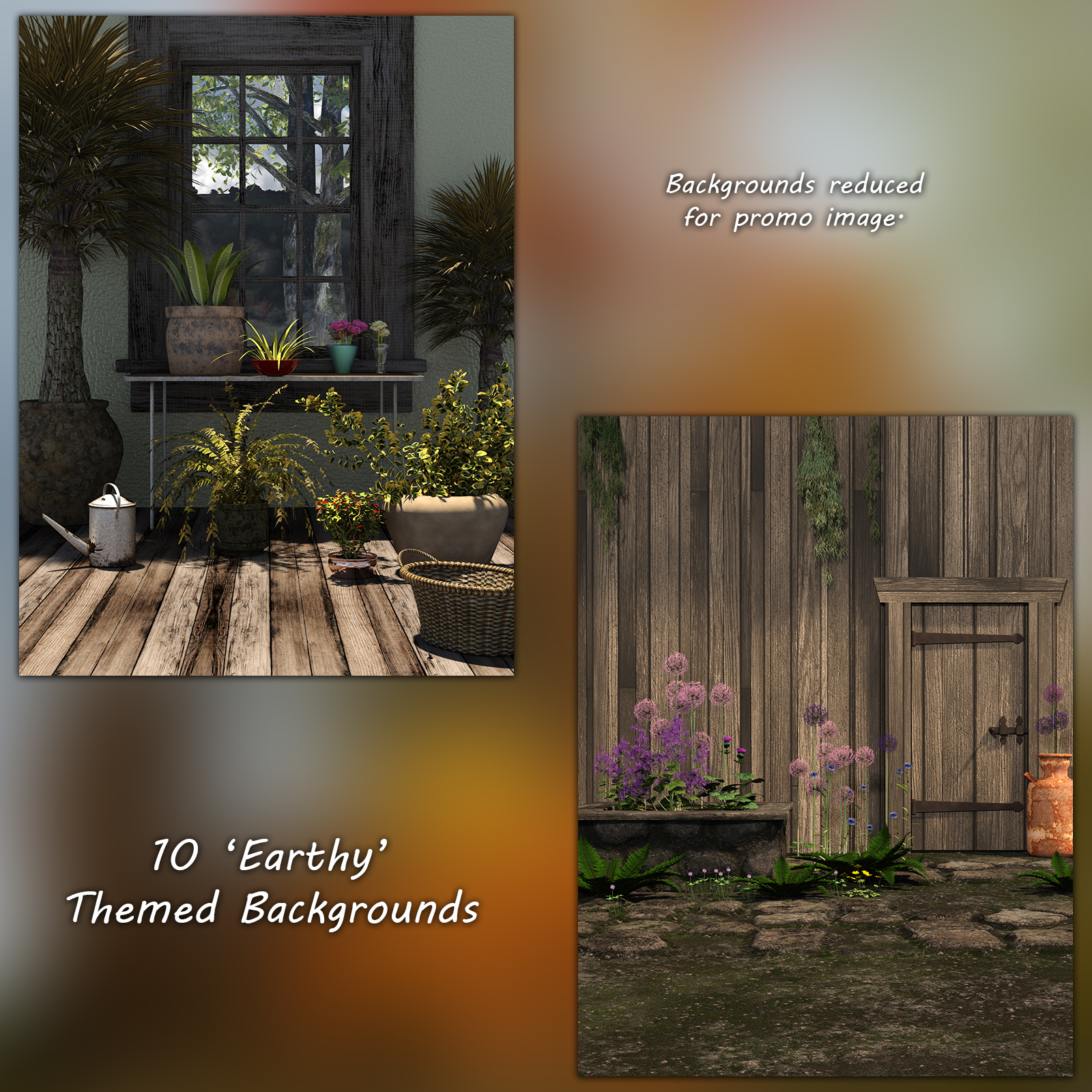 FB Earthy Variety Background Images by N/A