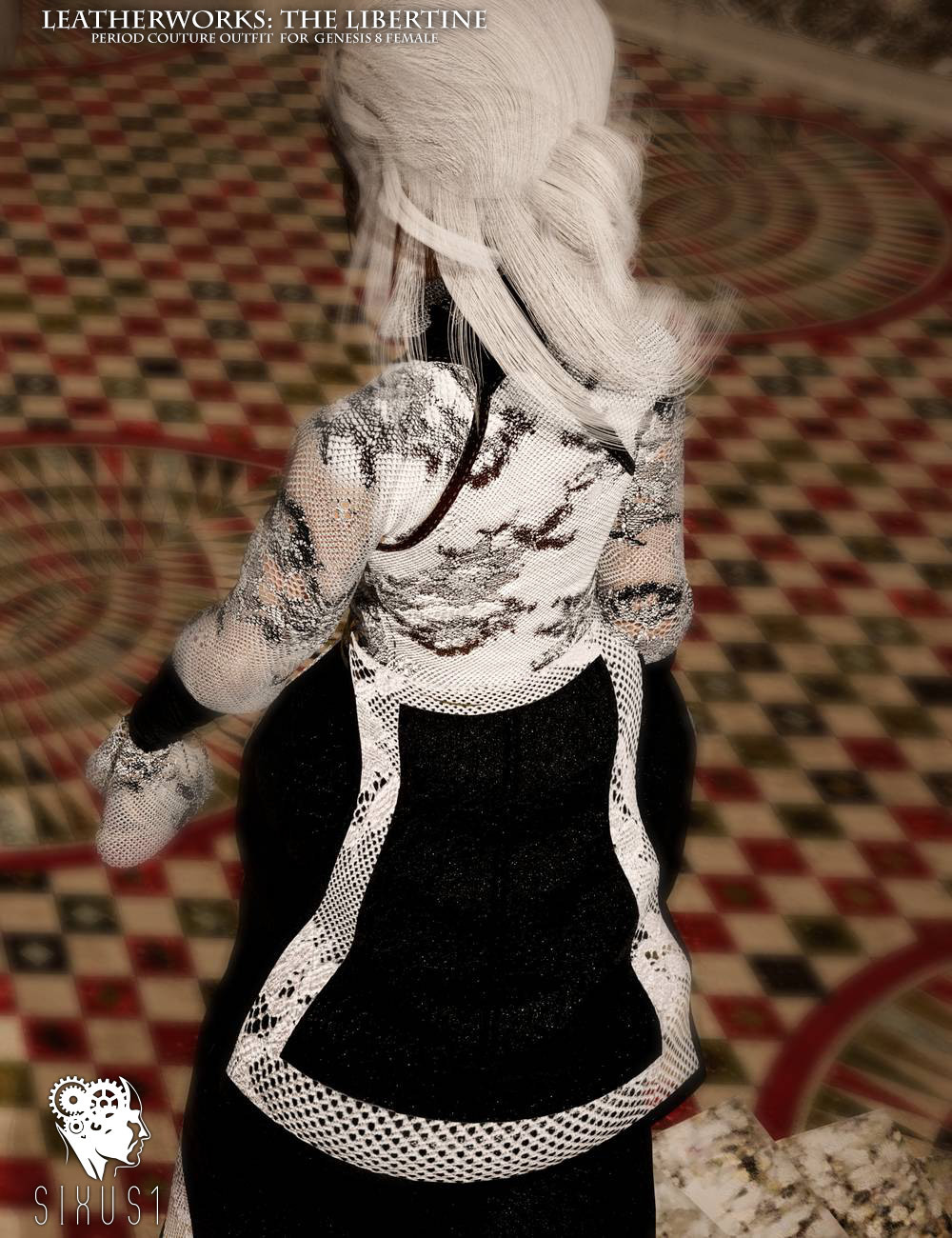 The Libertine Outfit for Genesis 8 Female by N/A