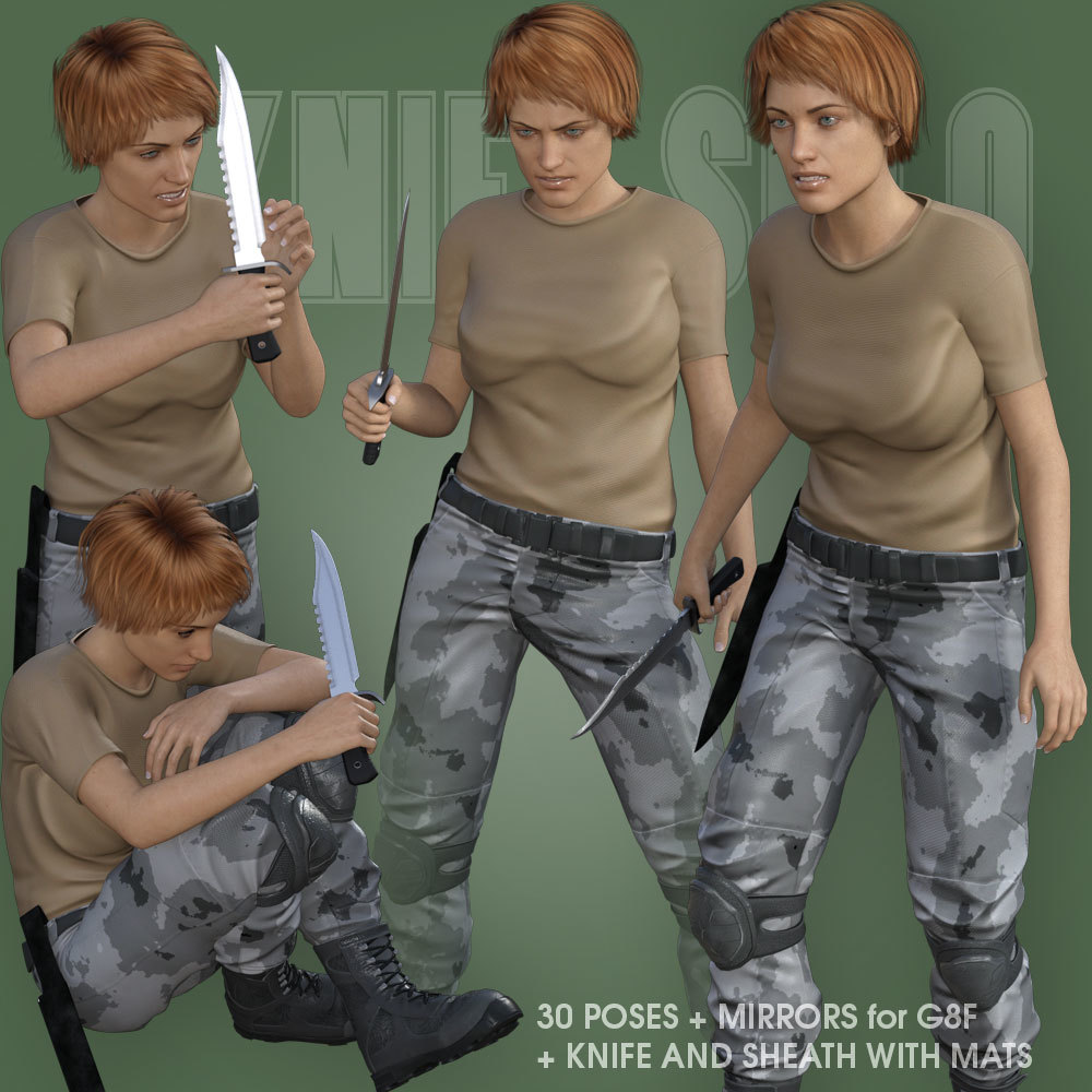 KNIFE SOLO for Genesis 8 Female by N/A