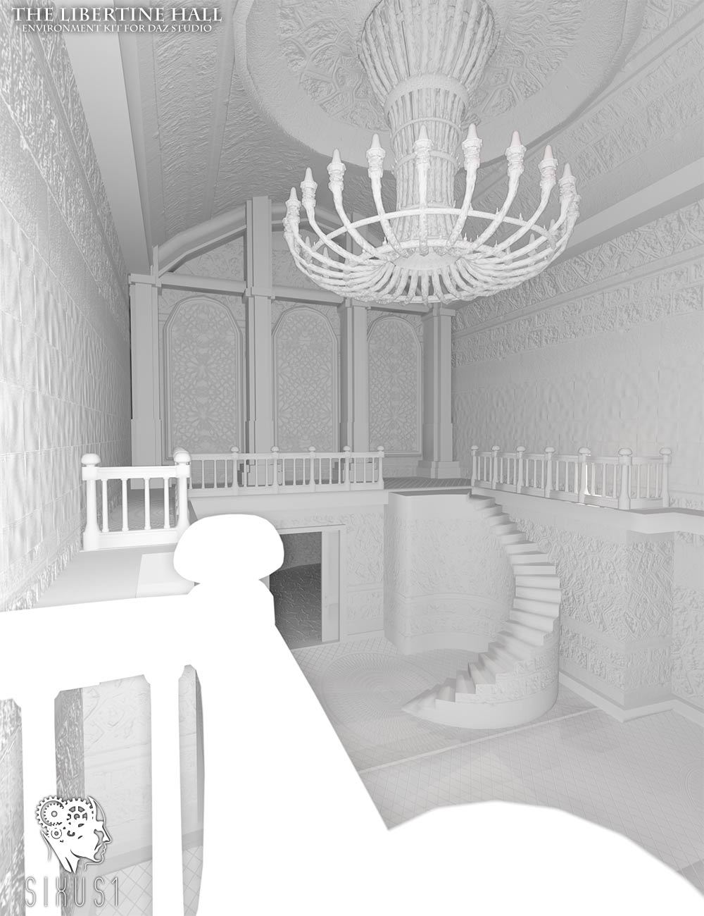 The Libertine Hall Environment Kit by N/A