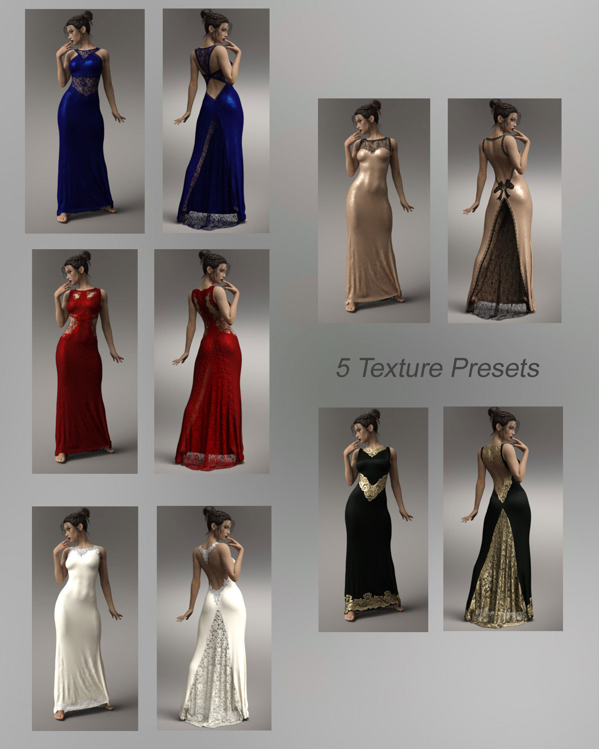 SlowBurn dForce dress for Genesis 8 Female(s) by N/A