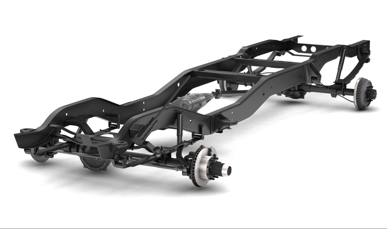 PICKUP TRUCK CHASSIS 4WD - Extended License by N/A