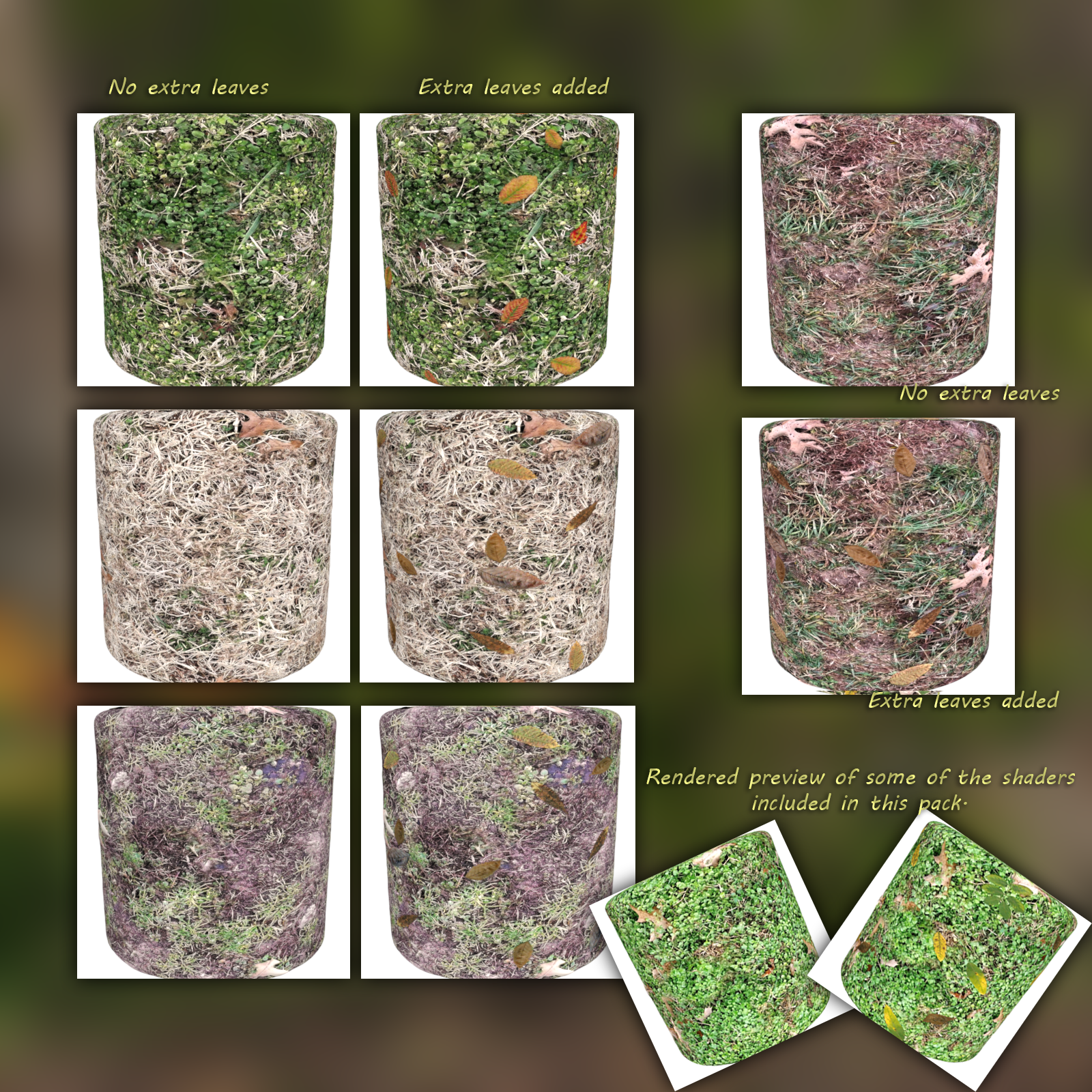 FB Natural Ground Iray Shaders for Daz Studio 4.10 by N/A