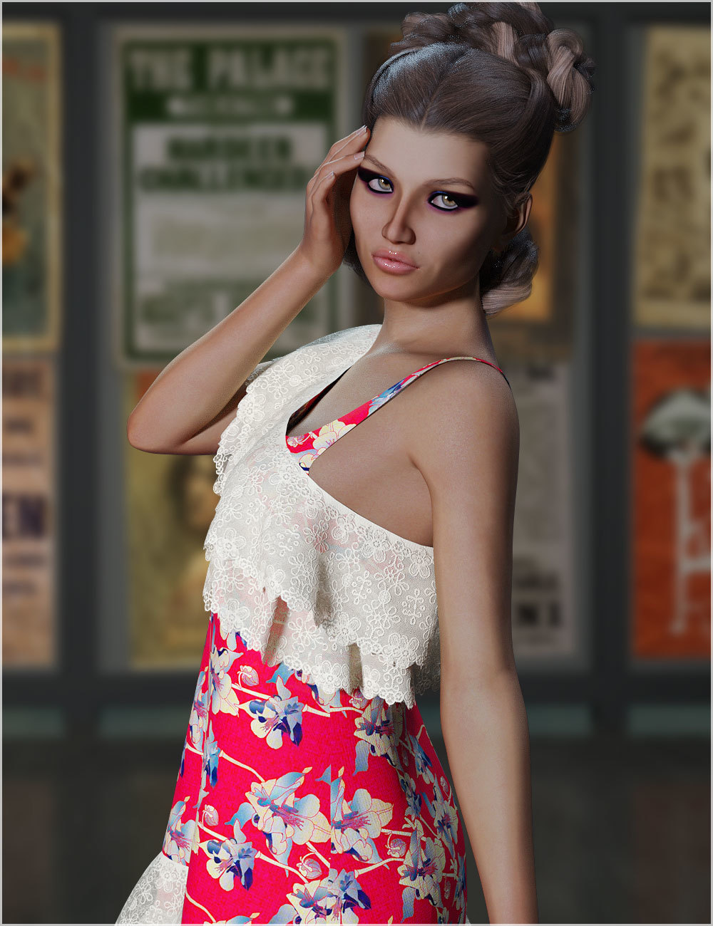 That Girl for dForce Andrea Outfit for G8F by N/A