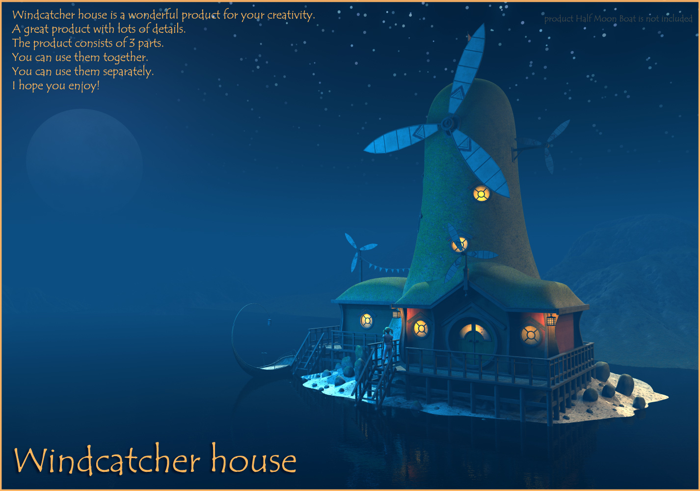Windcatcher house by N/A