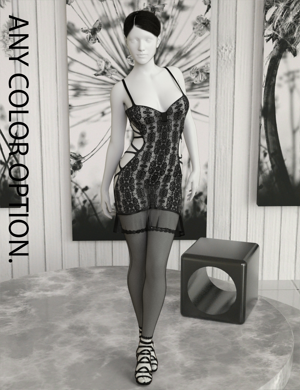 InStyle - JMR dForce Mini Dress Underwear for G8F by N/A