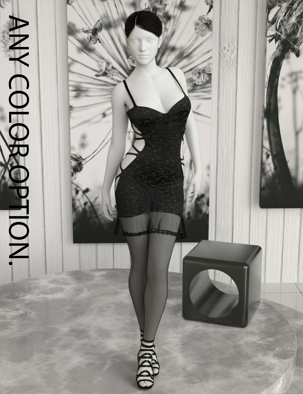 InStyle - JMR dForce Mini Dress Underwear for G8F by N/A
