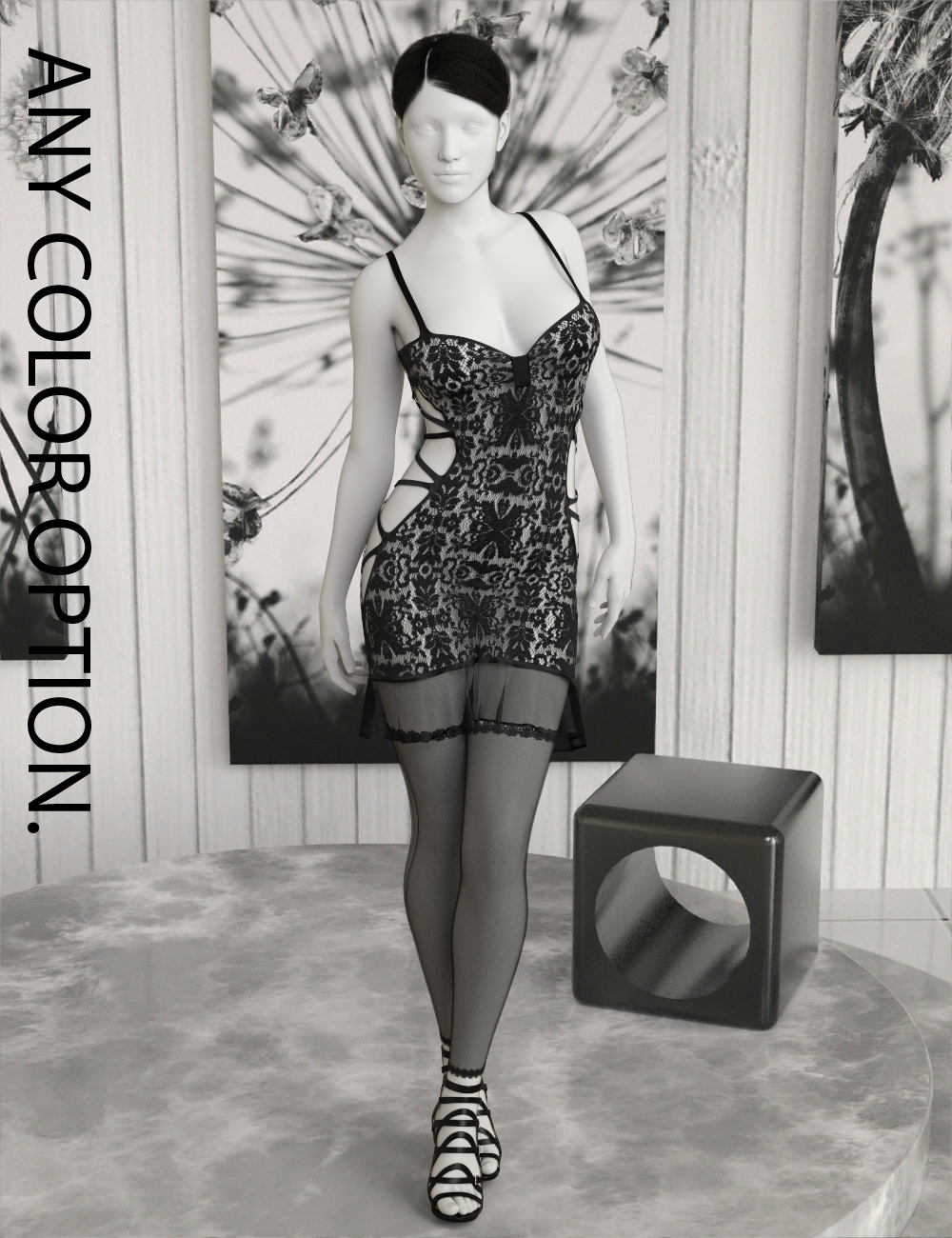 InStyle - JMR dForce Mini Dress Underwear for G8F by N/A