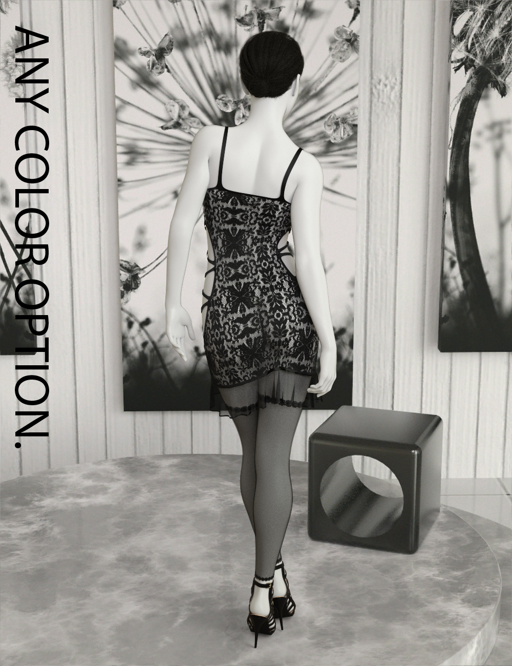InStyle - JMR dForce Mini Dress Underwear for G8F by N/A