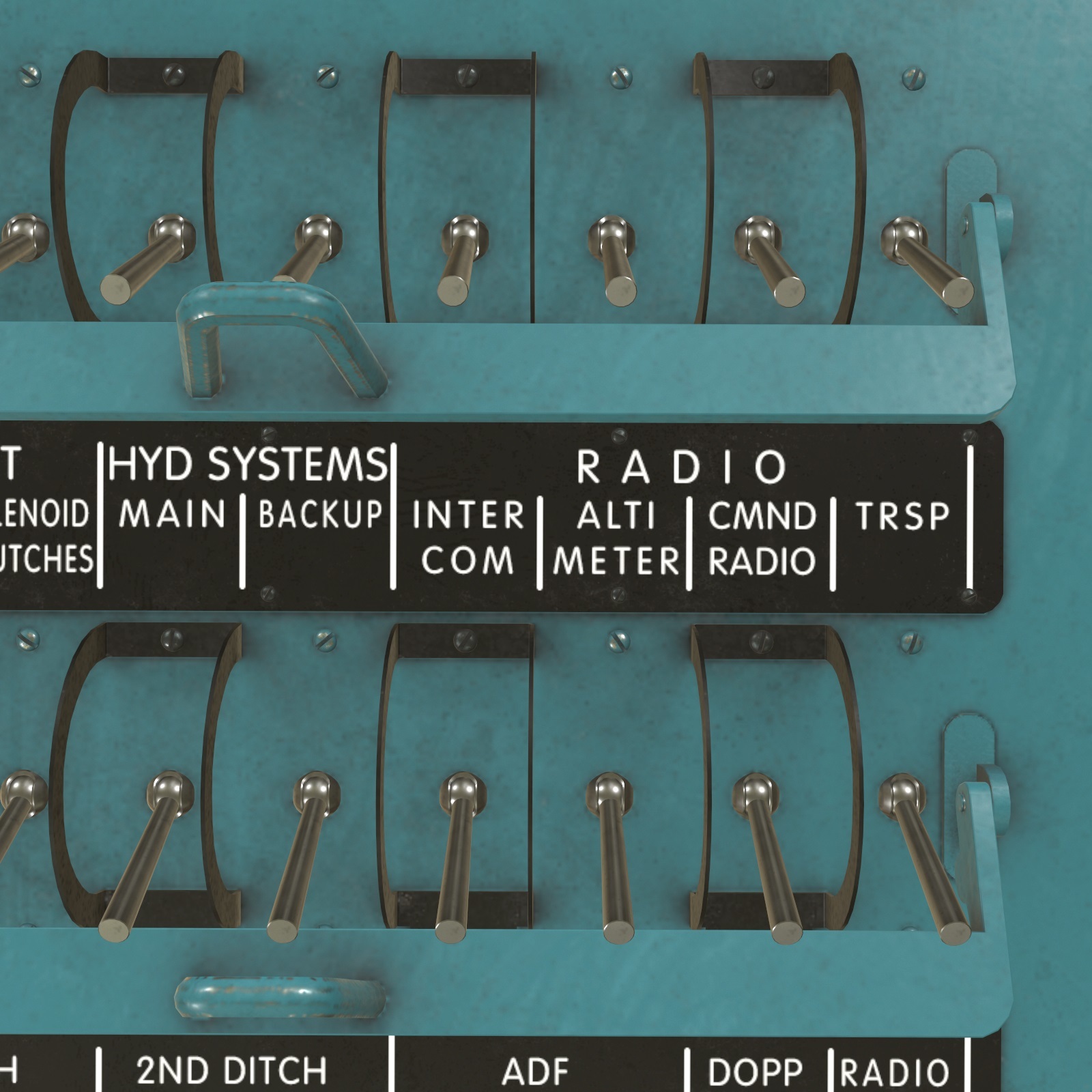 Mi-8MT Mi-17MT Right Circuit Breaker Console English - Extended License by N/A