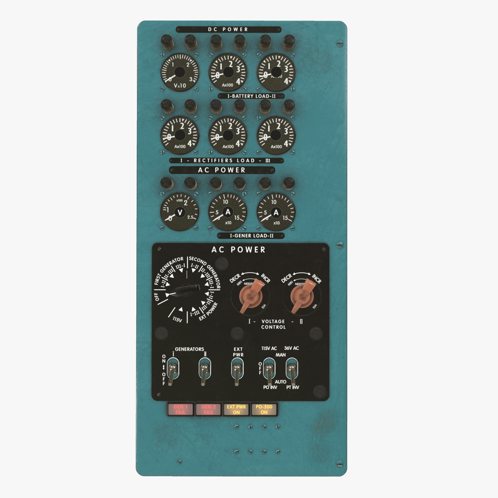 Mi-8MT Mi-17MT Power Panels Board English - Extended License by N/A