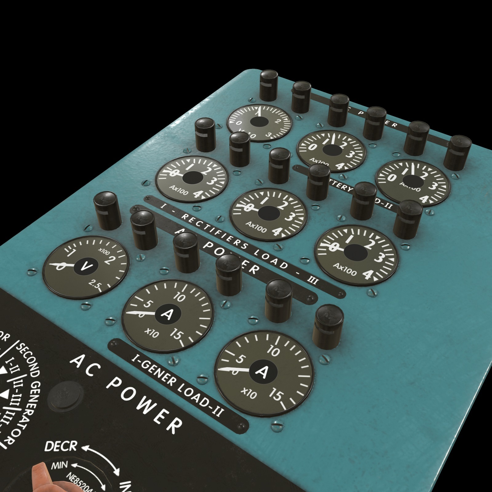 Mi-8MT Mi-17MT Power Panels Board English - Extended License by N/A