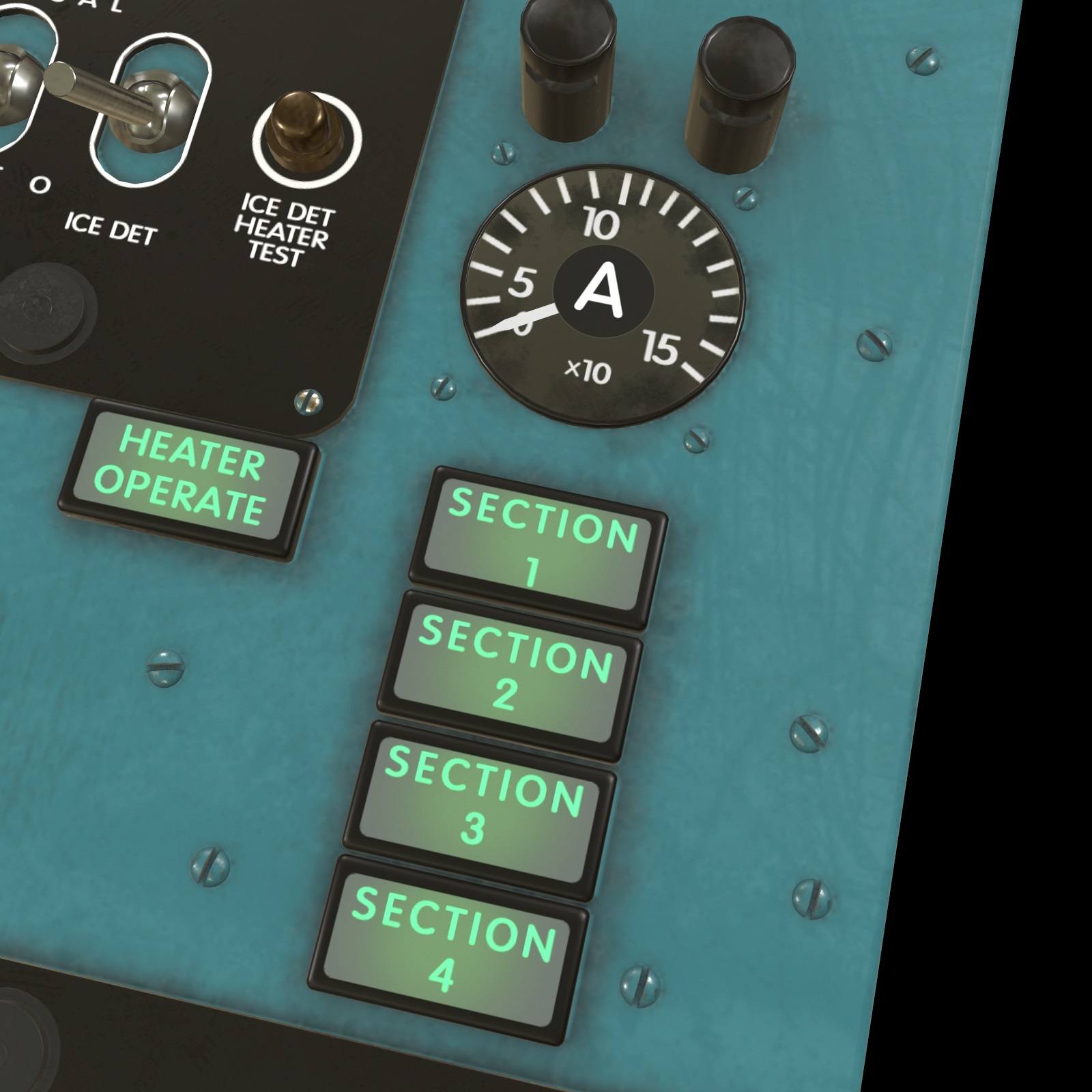 Mi-8MT Mi-17MT Left Overhead Panels Board English - Extended License by N/A
