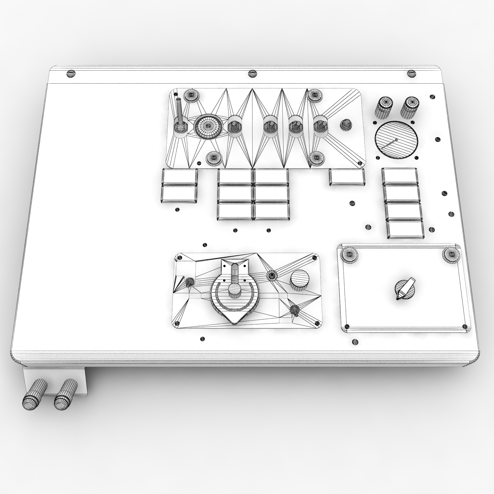 Mi-8MT Mi-17MT Left Overhead Panels Board English - Extended License by N/A