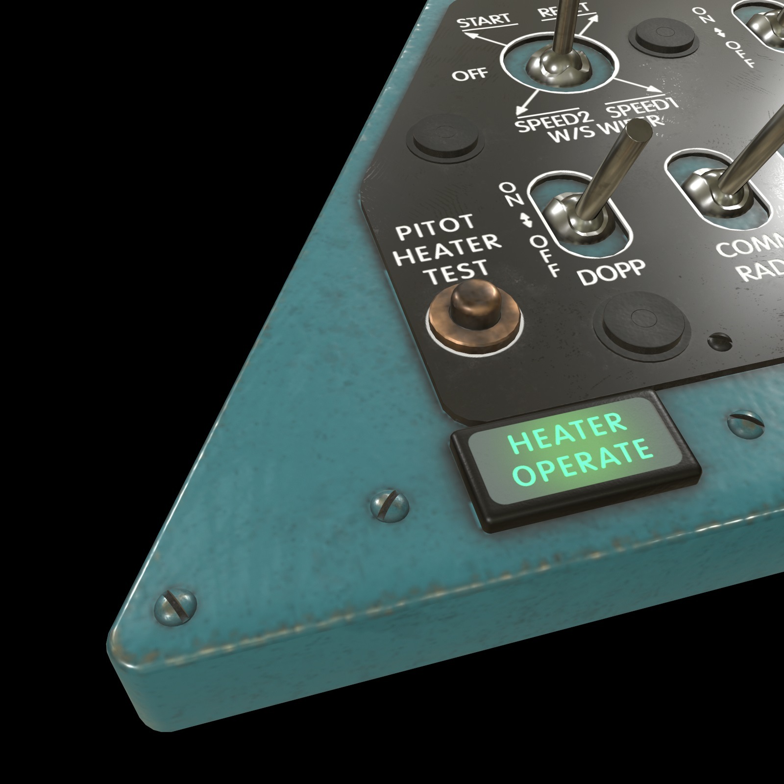 Mi-8MT Mi-17MT Right Triangular Panels Board English - Extended License by N/A