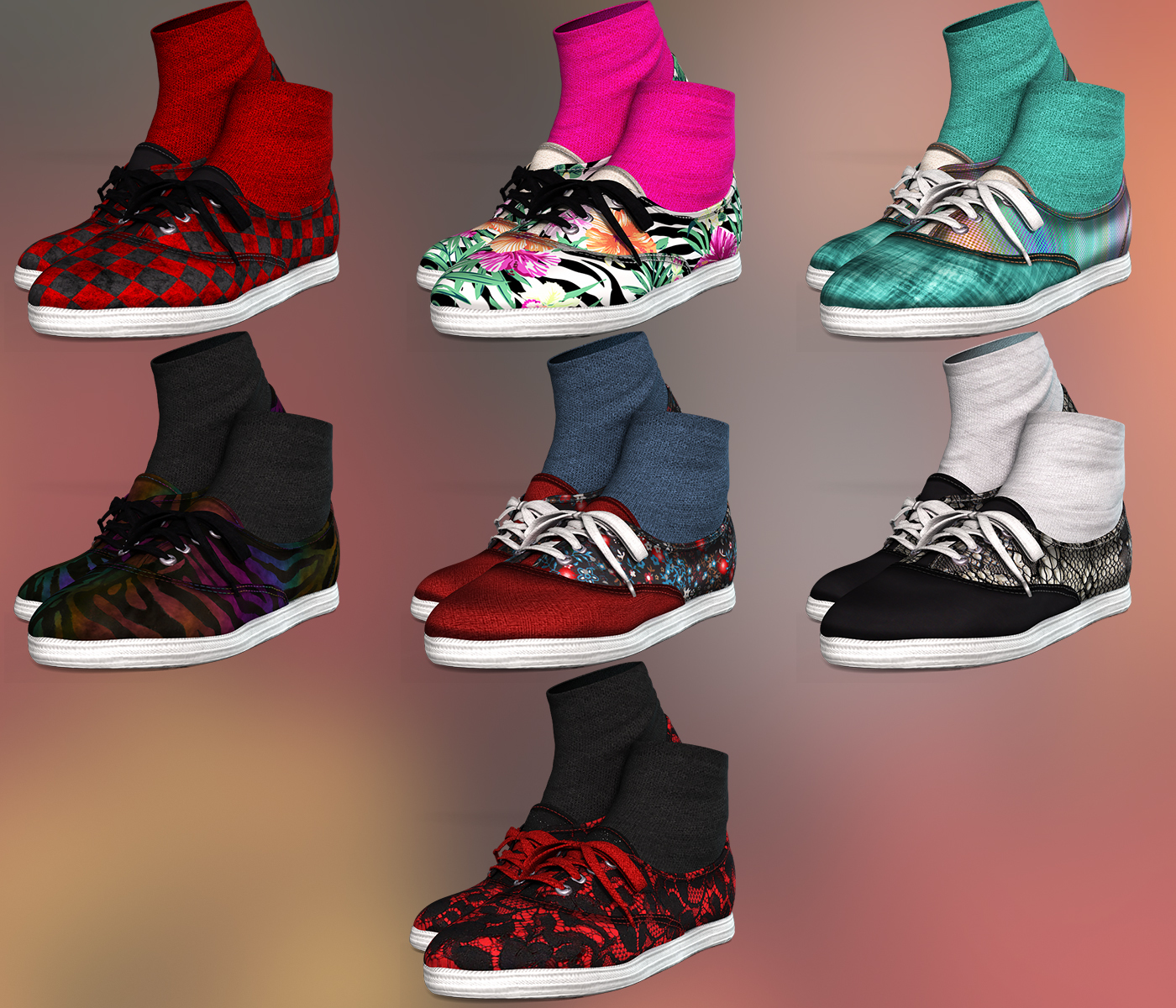 NYC FADS Sneakers for La Femme and Poser by N/A