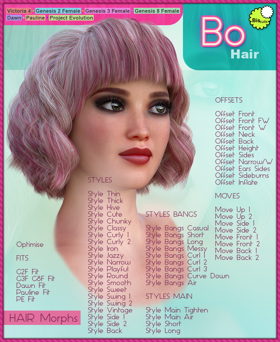 Biscuits Bo Hair by N/A