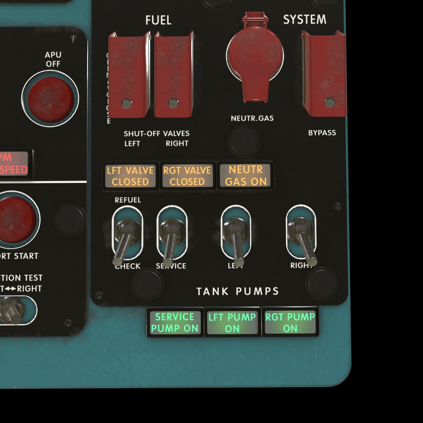 Mi-8MT Mi-17MT Central Overhead Board English - Extended License by N/A