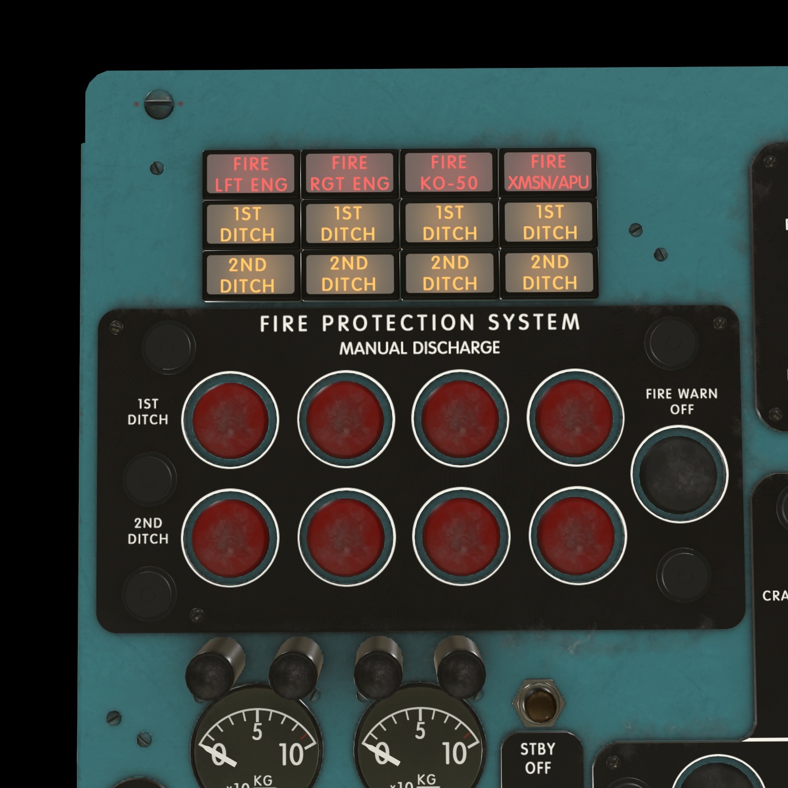 Mi-8MT Mi-17MT Central Overhead Board English - Extended License by N/A