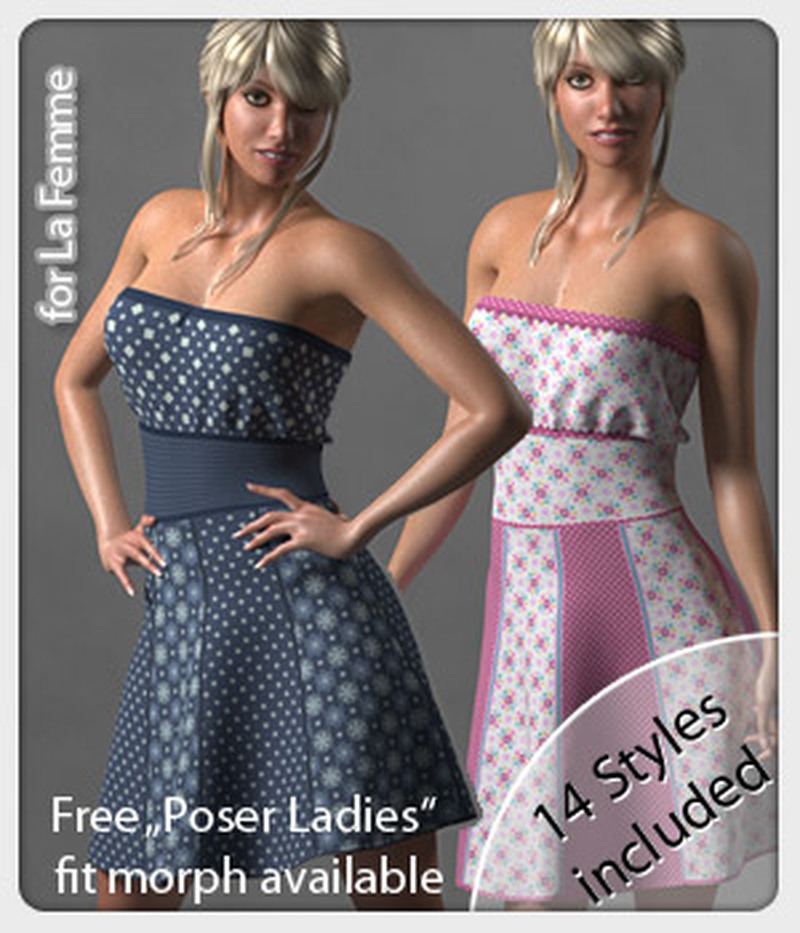 Rosie Dress and 14 Styles for La Femme by N/A