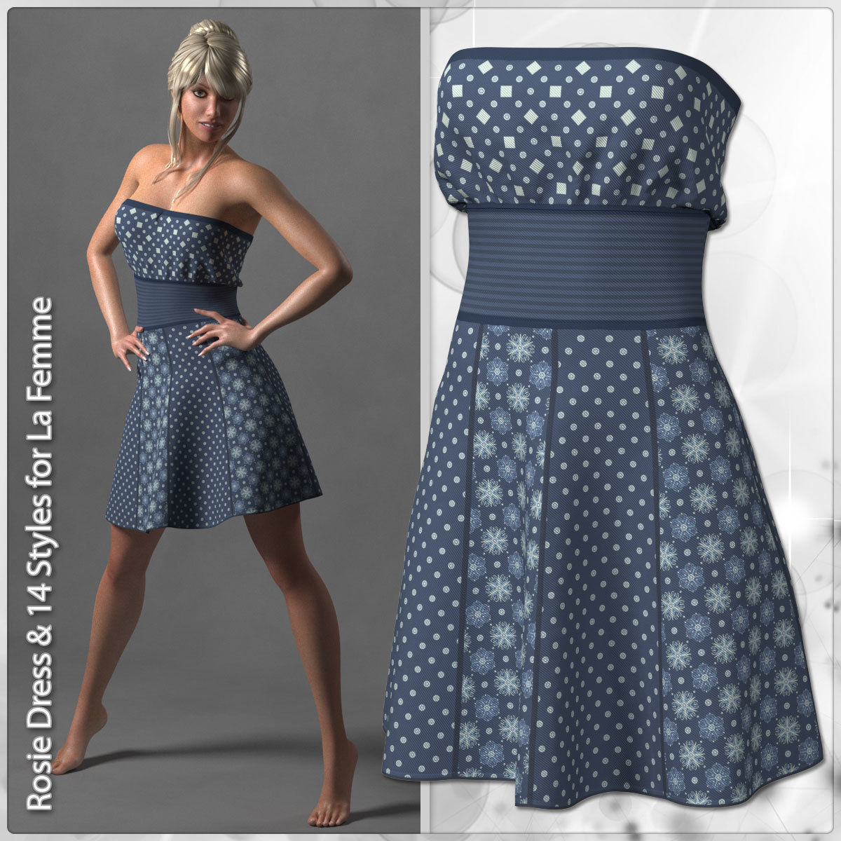 Rosie Dress and 14 Styles for La Femme by N/A